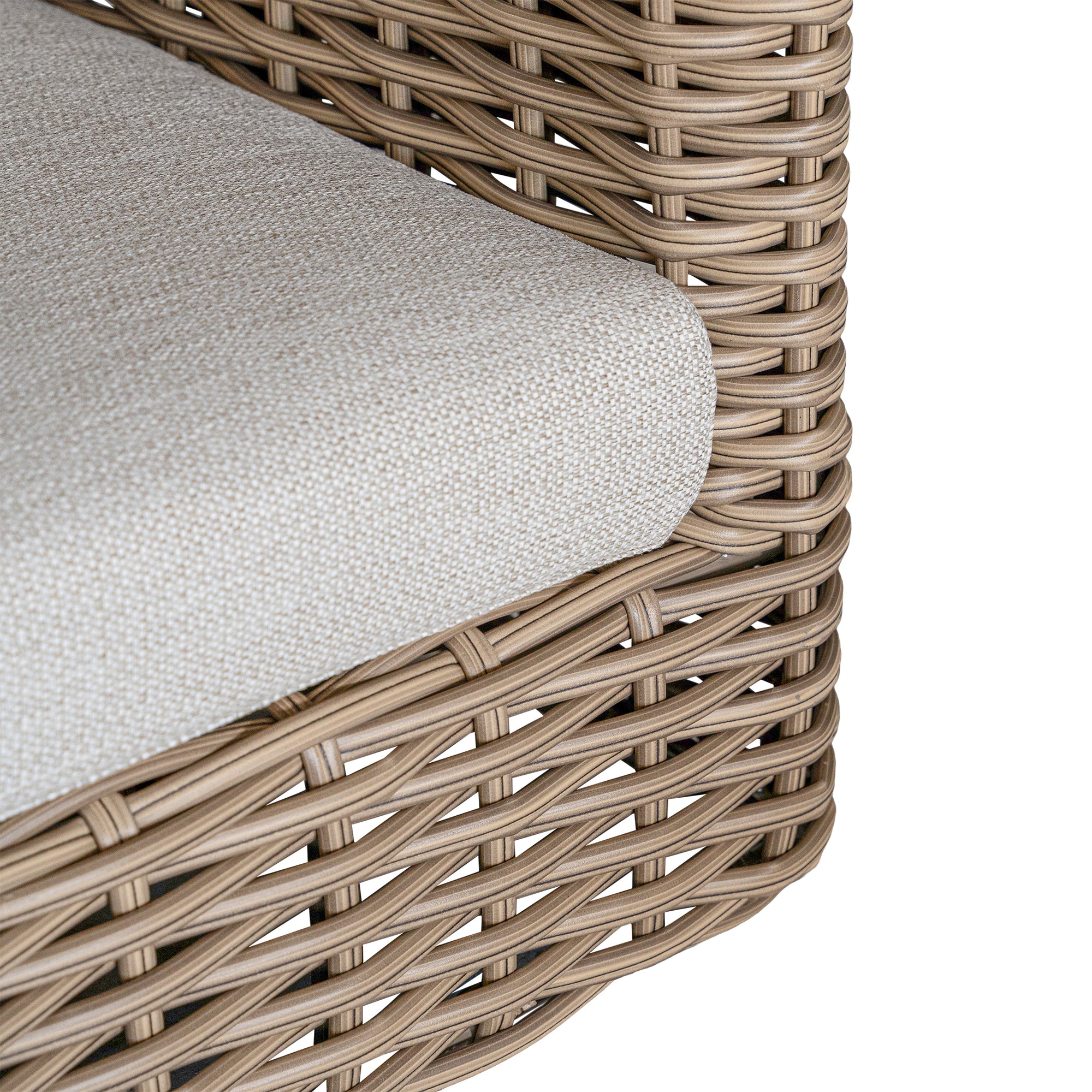 Himba Outdoor Sofa Covers | Luxury Natural | Three Seater Uniqwa Collections
