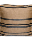 Idube Outdoor Lounger | Natural Stripe Uniqwa Collections