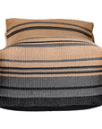 Idube Outdoor Lounger | Natural Stripe Uniqwa Collections