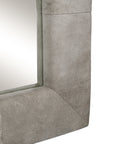 Jabulani Mirror | Buffalo Leather Uniqwa Collections