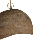 Kala Pendant | Sculptural Composite | Dark Roast Uniqwa Collections
