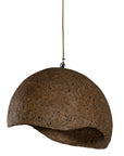 Kala Pendant | Sculptural Composite | Dark Roast Uniqwa Collections