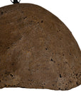 Kala Pendant | Sculptural Composite | Dark Roast Uniqwa Collections