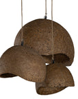 Kala Pendant | Sculptural Composite | Dark Roast Uniqwa Collections