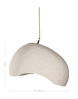 Kala Pendant | Sculptural Composite | Light Roast Large Uniqwa Collections