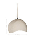 Kala Pendant | Sculptural Composite | Light Roast Medium Uniqwa Collections
