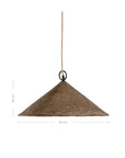 Khufu Pendant | Sculptural Composite | Small | Dark Roast Uniqwa Collections