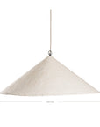 Khufu Pendant | Sculptural Composite | Large | Light Roast Uniqwa Collections