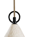 Khufu Pendant | Sculptural Composite | Tall | Light Roast Uniqwa Collections