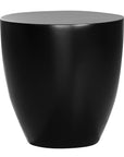 Klop Palm Cut Side Table | Resin Black Uniqwa Collections