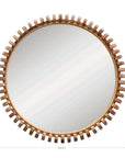 Lindi Round Mirror | Natural Large Uniqwa Collections