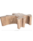 Log Coffee Table Uniqwa Collections