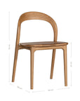 Loki Oak Dining Chair Uniqwa Collections