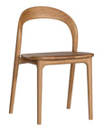 Loki Oak Dining Chair Natural Uniqwa Collections