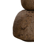 Lulah Floor Lamp | Sculptural Composite | Dark Roast Uniqwa Collections