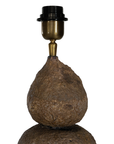 Lulah Floor Lamp | Sculptural Composite | Dark Roast Uniqwa Collections