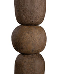 Lulah Floor Lamp | Sculptural Composite | Dark Roast Uniqwa Collections