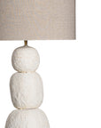 Lulah Floor Light | Sculptural Composite | Light Roast Uniqwa Collections