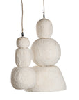 Lulah Pendant | Sculptural Composite | Light Roast Uniqwa Collections