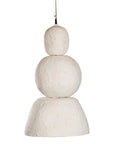 Lulah Pendant | Sculptural Composite | Light Roast Uniqwa Collections