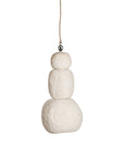 Lulah Pendant | Sculptural Composite | Light Roast Uniqwa Collections