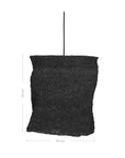 Lyric Pendant | Black Lyric Pendant | Small Uniqwa Collections