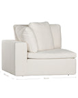 Malewane Sofa | Ivory Uniqwa Collections