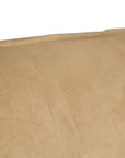 Mallorca Bed | Aniline Leather | Cashew Uniqwa Collections