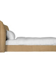 Mallorca Bed | Aniline Leather | Cashew Uniqwa Collections