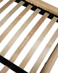 Mallorca Bed | Aniline Leather | Cashew Uniqwa Collections