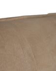 Mallorca Bed | Buffalo Leather | Enoki Brown Uniqwa Collections