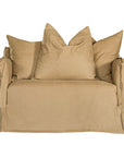Mallorca One Seater Sofa | Aniline Leather | Cashew Uniqwa Collections