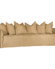 Mallorca Three Seater Sofa | Aniline Leather | Cashew Uniqwa Collections