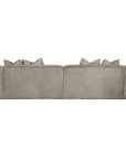 Malta Sofa | Buffalo Leather | Earthy Grey Uniqwa Collections
