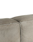 Malta Sofa | Buffalo Leather | Earthy Grey Uniqwa Collections
