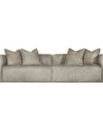 Malta Sofa | Buffalo Leather | Earthy Grey Uniqwa Collections
