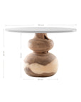Maluku Dining Table 1.2 Diameter Uniqwa Collections