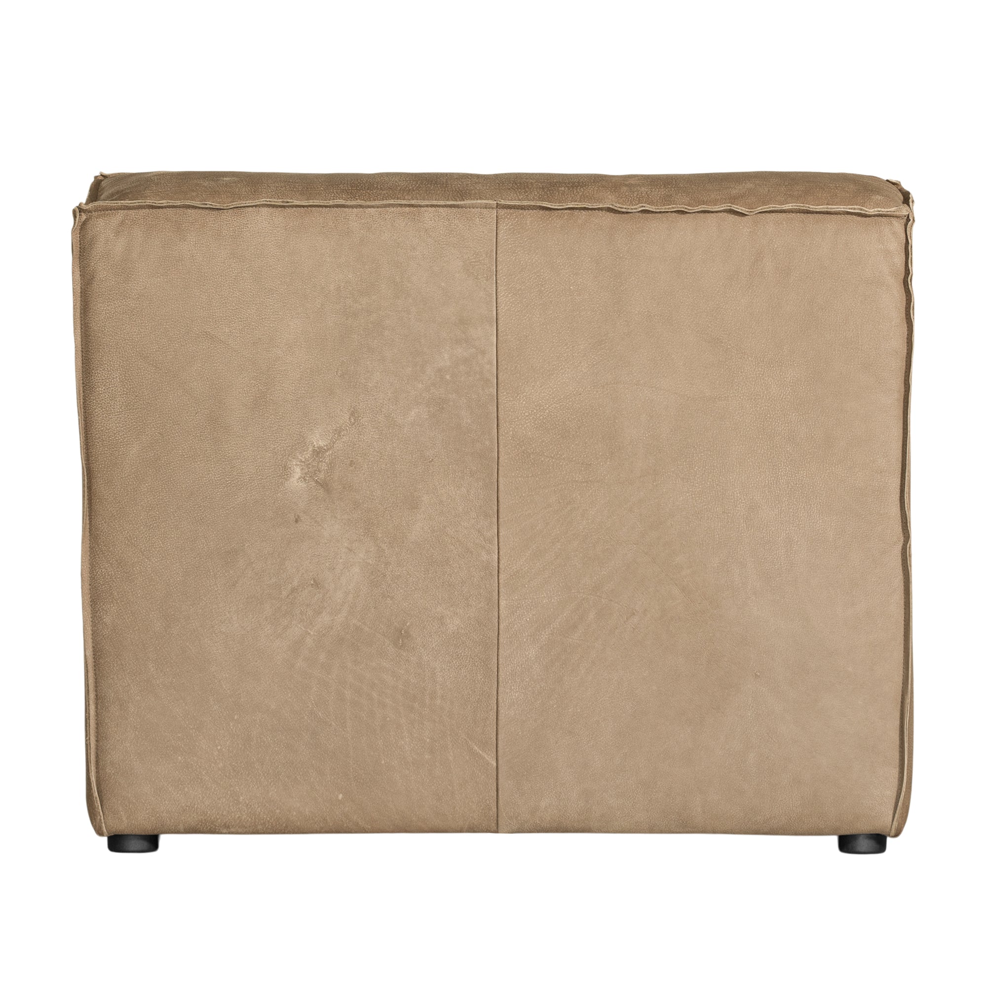 Manson Modular Leather Sofa | Cashew Uniqwa Collections