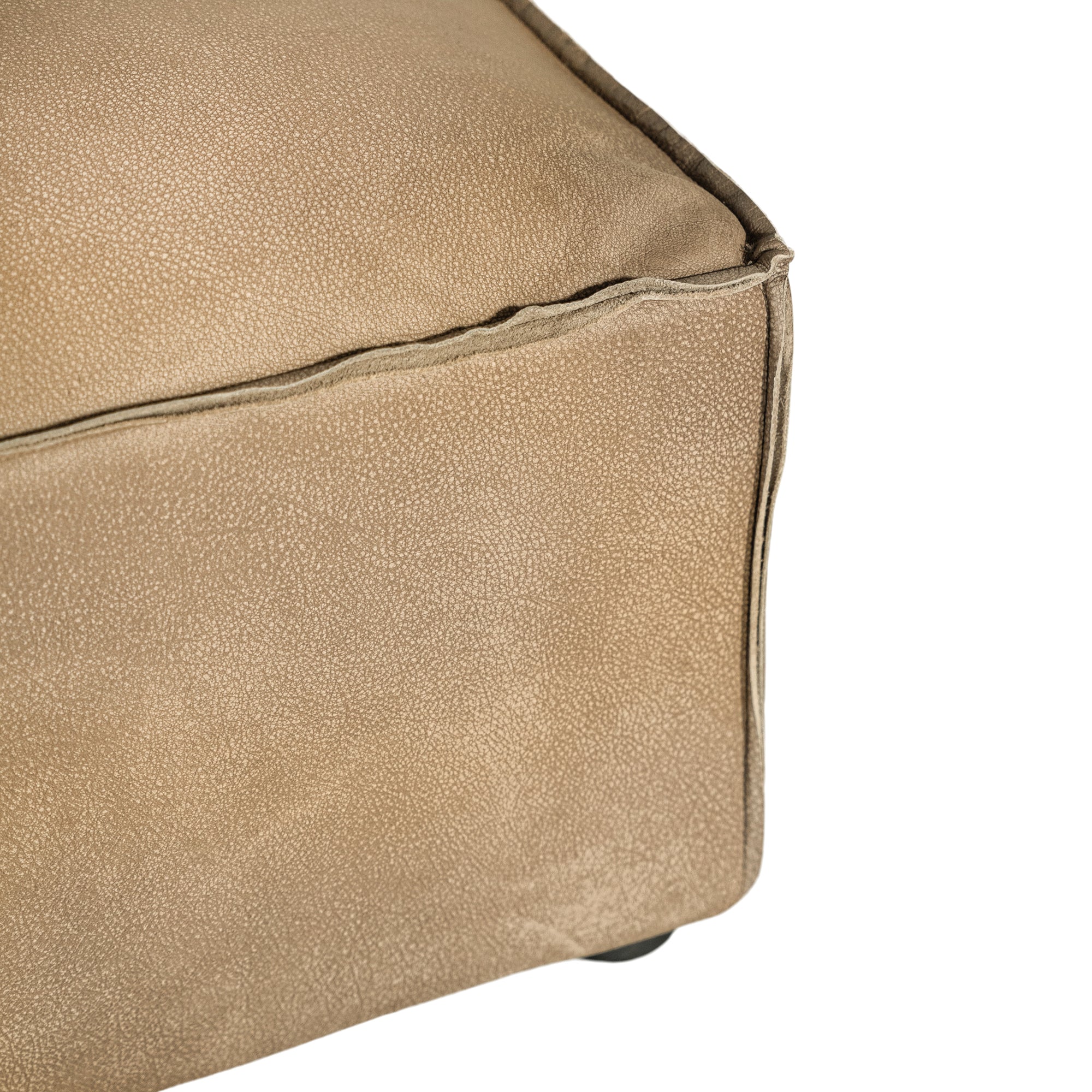 Manson Modular Leather Sofa | Cashew Uniqwa Collections