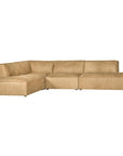 Manson Modular Sofa | Aniline Leather | Cashew Uniqwa Collections