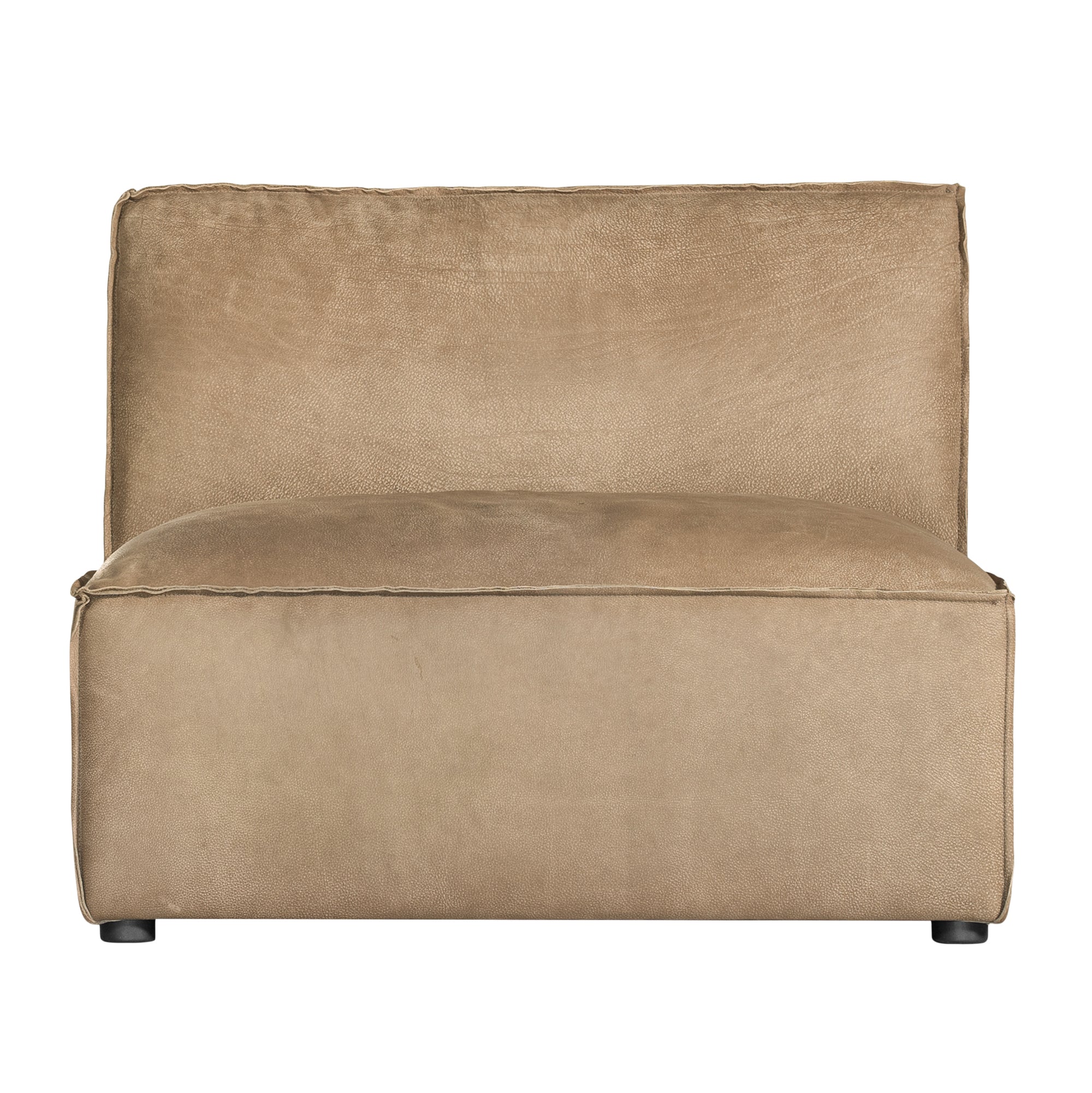 Manson Modular Leather Sofa | Cashew Uniqwa Collections