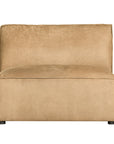 Manson Modular Sofa | Aniline Leather | Cashew Uniqwa Collections