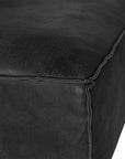 Manson Modular Leather Sofa | Black Uniqwa Collections