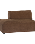 Manson Modular Sofa | Cocoa Left Side Chaise Uniqwa Collections