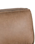 Manson Modular Buffalo Leather Sofa | Mushroom Brown Uniqwa Collections