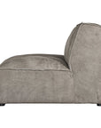 Manson Modular Sofa | Buffalo Leather | Earthy Grey Uniqwa Collections