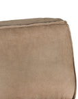 Manson Buffalo Leather Modular Sofa | Enoki Brown Uniqwa Collections