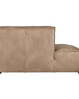 Manson Buffalo Leather Modular Sofa | Enoki Brown Uniqwa Collections