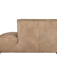 Manson Buffalo Leather Modular Sofa | Enoki Brown Uniqwa Collections