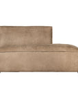 Manson Buffalo Leather Modular Sofa | Enoki Brown Uniqwa Collections